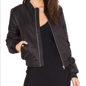 BB Dakota // Black Bomber Jacket